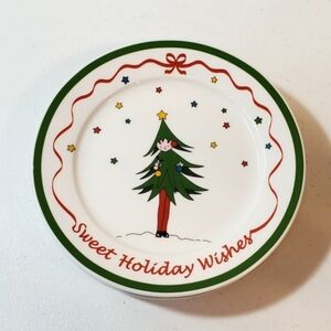 Winterthur Noelle Sweet Holiday Wishes Plate Set